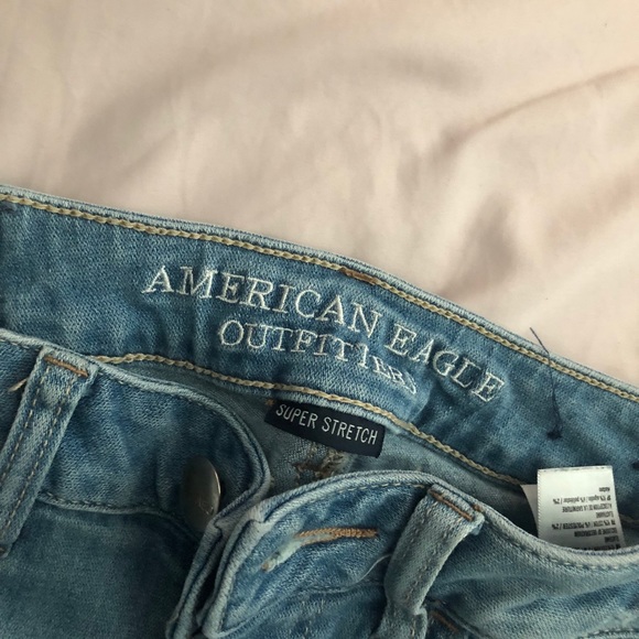 American Eagle High Rise Ripped Jeans - Picture 2 of 7